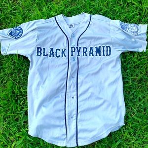 BLACK PYRAMID BASEBALL JERSEY